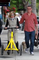 SELMA BLAIR Rides Her Special Bike to Alfred Coffee 05/18/2019