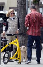 SELMA BLAIR Rides Her Special Bike to Alfred Coffee 05/18/2019