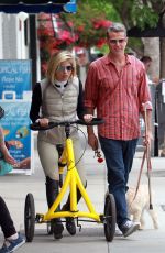 SELMA BLAIR Rides Her Special Bike to Alfred Coffee 05/18/2019