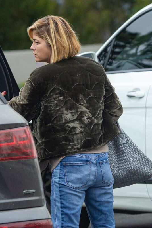 SELMA BLAIR Takes Her Son to Tennis Practice in Beverly Hills 05/09/2019