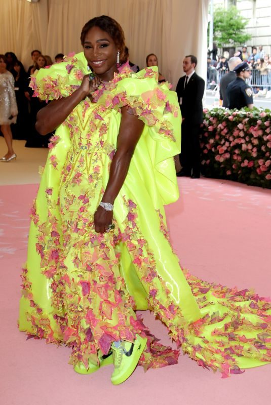 SERENA WILLIAMS at 2019 Met Gala in New York 05/06/2019