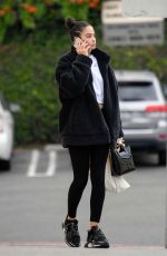 SHANINA SHAIK Leaves Yoga Class in Los Angeles 05/02/2019