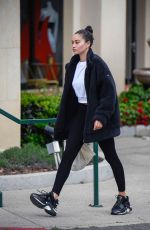 SHANINA SHAIK Leaves Yoga Class in Los Angeles 05/02/2019