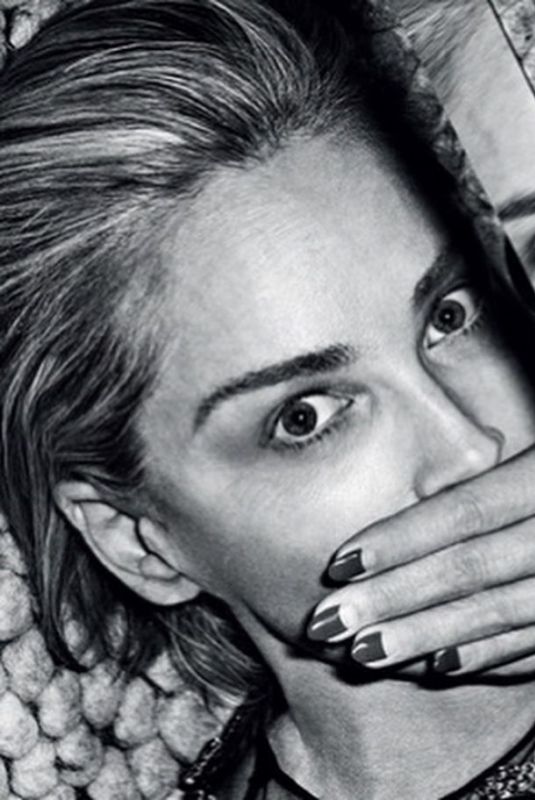 SHARON STONE for Vogue Magazine, Portygal May 2019