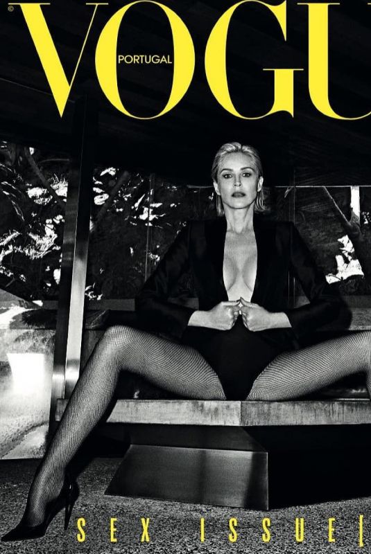 SHARON STONE in Vogue Magazine, Portugal May 2019