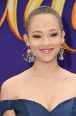 SHELBY SIMMONS at Aladdin Premiere in Hollywood 05/21/2019