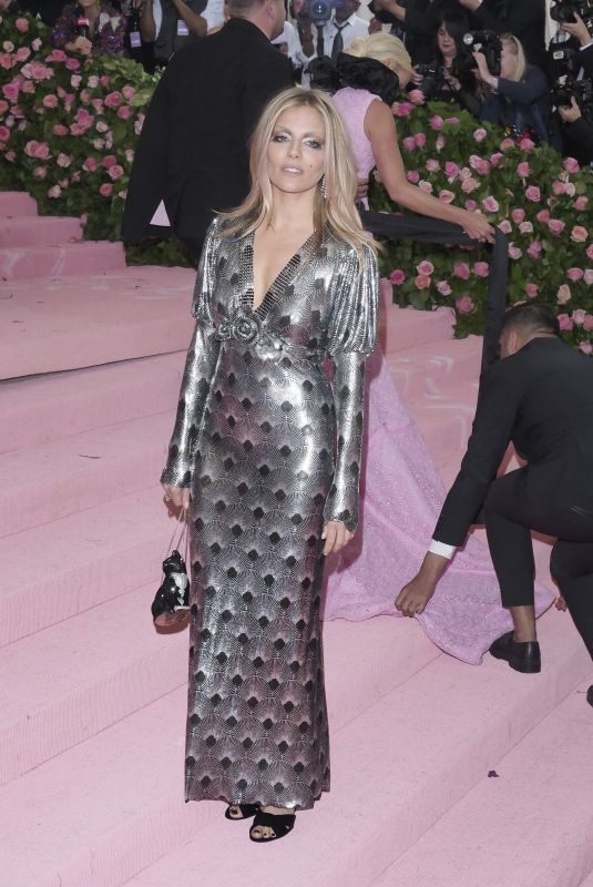 SIENNA MILLER at 2019 Met Gala in New York 05/06/2019