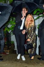 SIENNA MILLER Leaves Anna Wintour