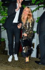SIENNA MILLER Leaves Anna Wintour