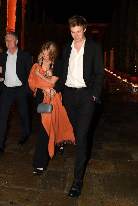 SIENNA MILLER Night Out in Venice 05/08/2019