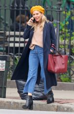 SIENNA MILLER Out in New York 05/03/2019