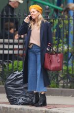 SIENNA MILLER Out in New York 05/03/2019