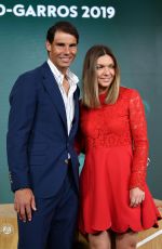 SIMONA HALEP at Drawing of 2019 French Open at Roland Garros in Paris 05/23/2019