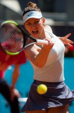 SIMONA HALEP at Mutua Madrid Open Tennis Tournament in Madrid 05/05/2019