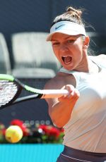 SIMONA HALEP at Mutua Madrid Open Tennis Tournament in Madrid 05/05/2019