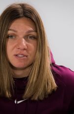 SIMONA HALEP at Press Conference at Roland Garros French Open Tournament in Paris 05/24/2019
