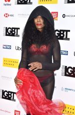 SINITTA at British LGBT Awards 2019 in London 05/17/2019