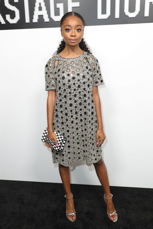 SKAI JACKSON at Dior Beauty Pop Up at Delilah in Los Angeles 05/08/2019