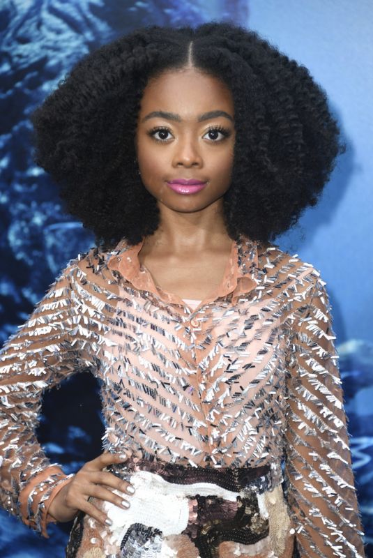 SKAI JACKSON at Godzilla: King of the Monsters Premiere in Hollywood 05/18/2019