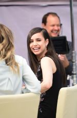 SOFIA CARSON on the Set of Extra in Hollywood 05/22/2019
