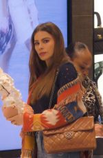 SOFIA VERGARA Shopping at Saks Fifth Avenue in Beverly Hills 05/23/2019