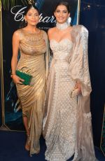 SONAM KEPOOR at Chopard Parfums Host La Nuit Des Rois Dinner in Cannes, May 2019
