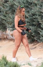 SOPHIE KASAEI on the Set of a Photoshoot in Ibiza 05/23/2019