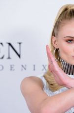 SOPHIE TURNER and JESSICA CHASTAIN at Dark Phoenix Fan Photocall in London 05/22/2019