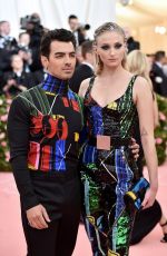 SOPHIE TURNER and Joe Jonas at 2019 Met Gala in New York 05/06/2019