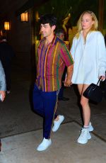 SOPHIE TURNER and Joe Jonas at Polo Bar in New York 05/10/2019