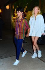 SOPHIE TURNER and Joe Jonas at Polo Bar in New York 05/10/2019