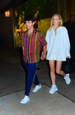 SOPHIE TURNER and Joe Jonas at Polo Bar in New York 05/10/2019