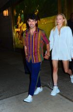 SOPHIE TURNER and Joe Jonas at Polo Bar in New York 05/10/2019