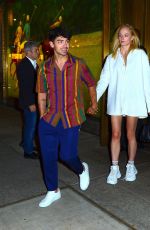 SOPHIE TURNER and Joe Jonas at Polo Bar in New York 05/10/2019
