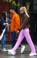 SOPHIE TURNER and Joe Jonas Out in New York 05/05/2019