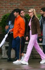 SOPHIE TURNER and Joe Jonas Out in New York 05/05/2019
