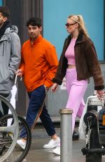 SOPHIE TURNER and Joe Jonas Out in New York 05/05/2019