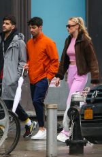 SOPHIE TURNER and Joe Jonas Out in New York 05/05/2019