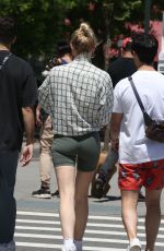 SOPHIE TURNER and Joe Jonas Out with Their Dogs in New York 05/18/2019