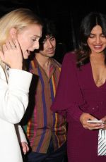 SOPHIE TURNER and PRIYANKA CHOPRA at Broadway in New York 05/10/2019