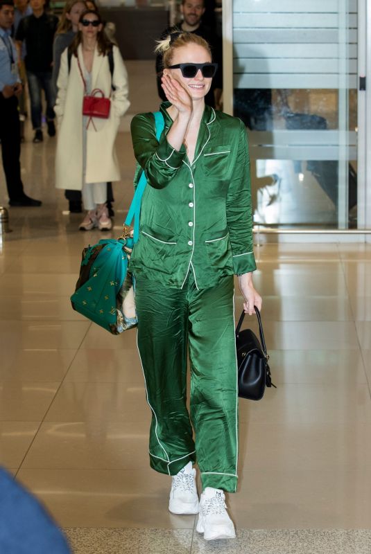 SOPHIE TURNER at Incheon International Airport in Seoul 05/26/2019