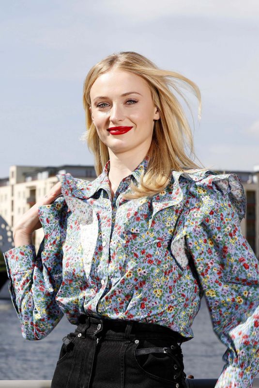 SOPHIE TURNER at X-men: Dark Phoenix Photocall 05/20/2019