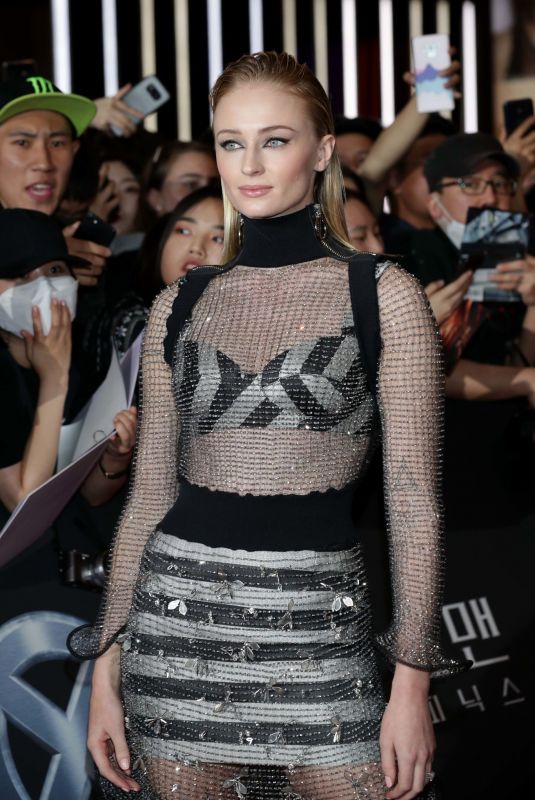 SOPHIE TURNER at X-men: Dark Phoenix Premiere in Seoul 05/27/2019