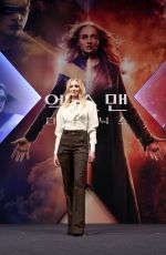 SOPHIE TURNER at X-men: Dark Phoenix Press Conference in Seoul 05/27/2019