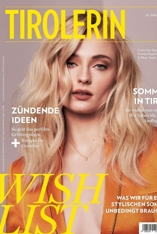 SOPHIE TURNER in Tirolerin Magazine, Austria June 2019