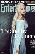 SOPHIE TURNER, MAISIE WILLIAMS and EMILIA CLARKE in Entertainment Weekly 05/31/2019