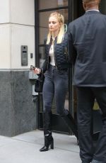 SOPHIE TURNER Out in New York 05/11/2019