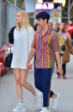 SOPHIE TURNER, PRIYANKA CHOPRA and Nick and Joe Jonas Out in New York 05/10/2019