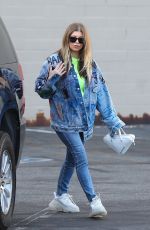 STACY FERGIE FERGUSON in Double Denim Out in Los Angeles 05/12/2019