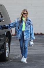 STACY FERGIE FERGUSON in Double Denim Out in Los Angeles 05/12/2019